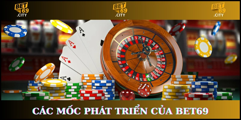 bet69 các mốc phát triển