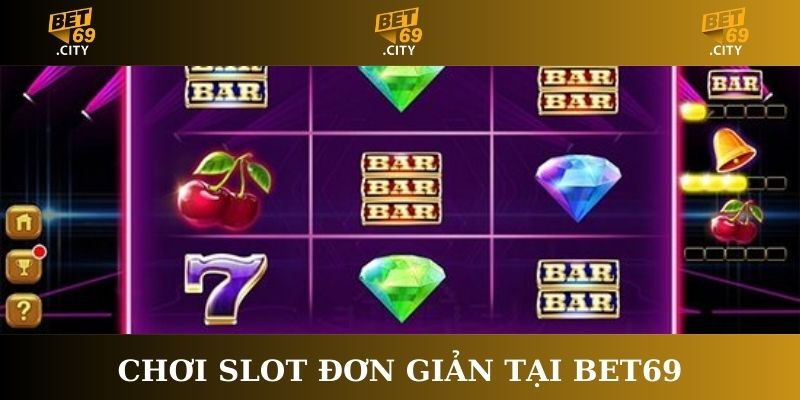 Chơi slot đơn giản tại Bet69